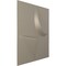 Ekena Millwork 11 7/8in. W x 11 7/8in. H Apollo EnduraWall Decorative 3D Wall Panel Covers 0.98 Sq. Ft. WP12X12APCSV - alternate 2
